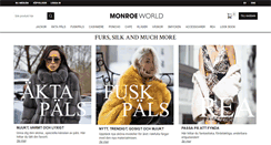 Desktop Screenshot of monroeworld.se